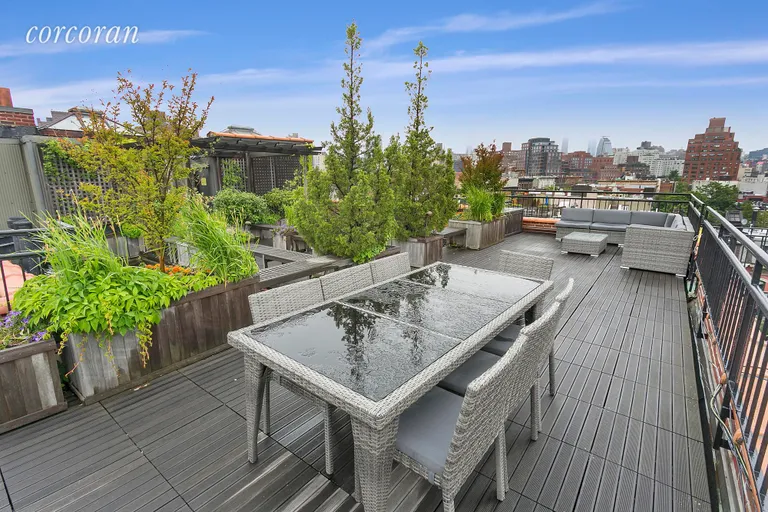 New York City Real Estate | View 96 Perry Street, B24 | Charming Landscaped Roof Deck! | View 6