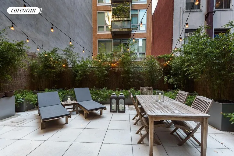 New York City Real Estate | View 72 Mercer Street, 2 WEST | Expansive planted and irrigated terrace with grill | View 10