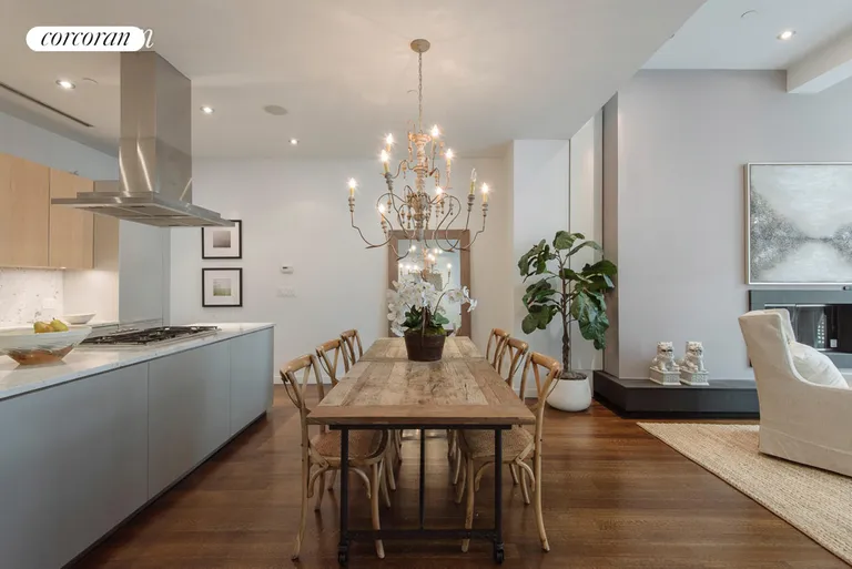 New York City Real Estate | View 72 Mercer Street, 2 WEST | Dining Room with open Bulthaup kitchen | View 5