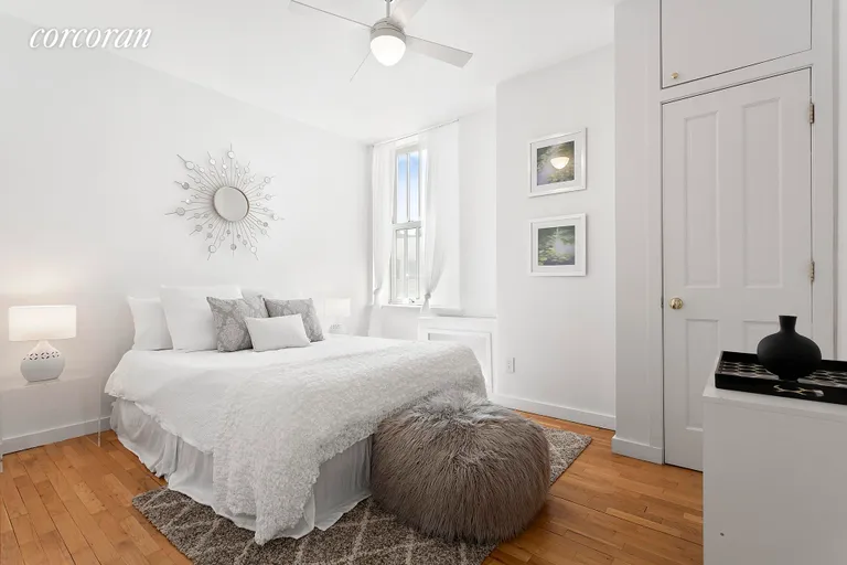 New York City Real Estate | View 75 Livingston Street, 4E | Spacious bedroom with built in closets  | View 7