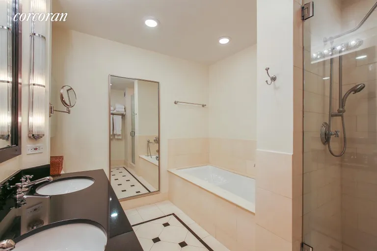 New York City Real Estate | View 400 East 51st Street, 4C | Master Bathroom | View 5