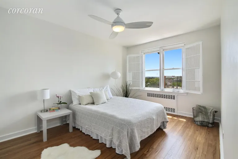 New York City Real Estate | View 220 Congress Street, 6F | Bedroom with open views and wonderful light | View 2