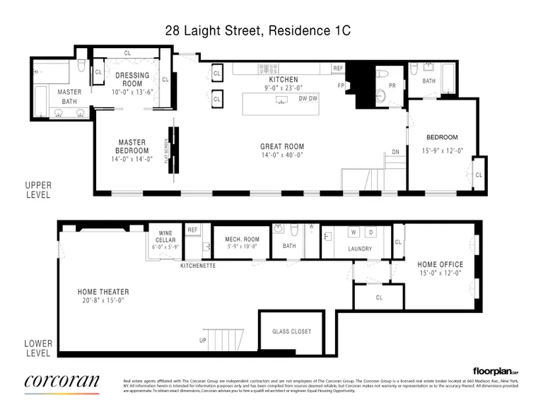 28 Laight Street, 1C | floorplan | View 8