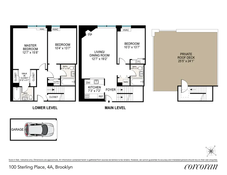 100 Sterling Place, 4A | floorplan | View 9