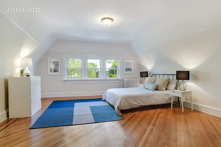 New York City Real Estate | View 452 Marlborough Road | Over-sized, light and airy master bedroom  | View 8