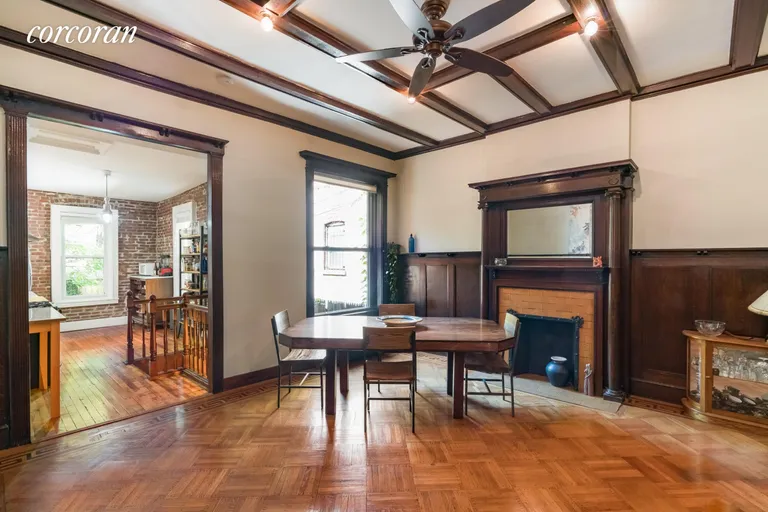 New York City Real Estate | View 1380 Dean Street | Parlor Floor Dinning Room | View 3