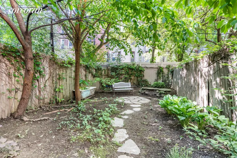 New York City Real Estate | View 1380 Dean Street | Southern Garden | View 4