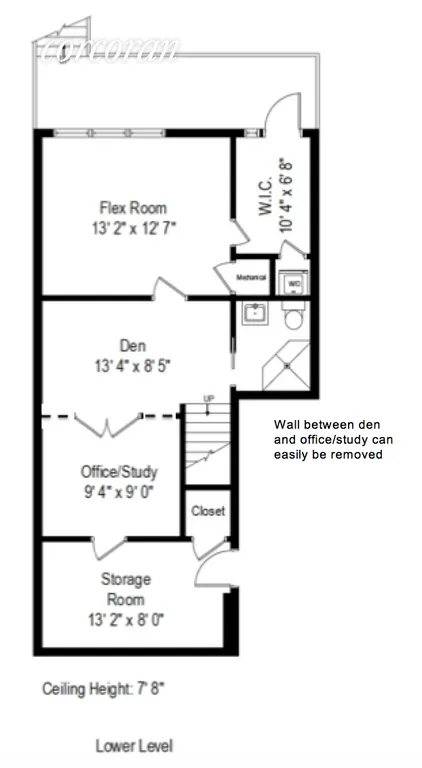 New York City Real Estate | View 61 Engert Avenue, 1 | Floor Plan | View 10
