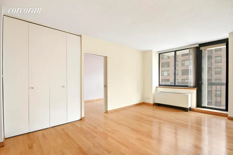 New York City Real Estate | View 250 East 40th Street, 12D | 250_East_40_#12D_LivingRoomBack_KPicket | View 4