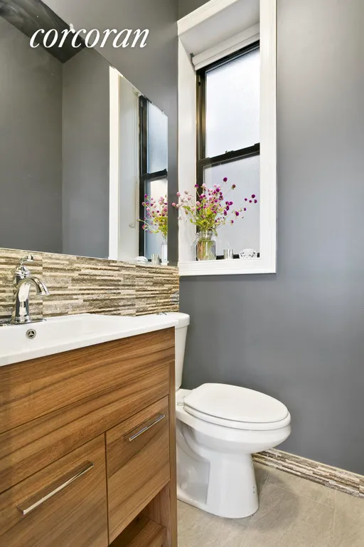 New York City Real Estate | View 633 Saint Johns Place | Parlor floor powder room... | View 20
