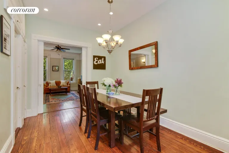 New York City Real Estate | View 26 Jackson Place | Dining Room | View 3