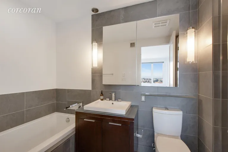 New York City Real Estate | View 22 North 6th Street, 21K-S | Master Bathroom | View 12