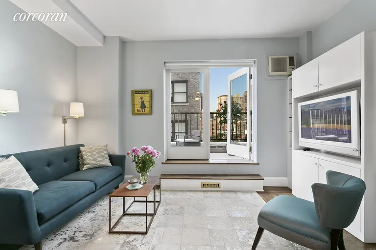 New York City Real Estate | View 20 West 72Nd Street, 906A | Double doors lead to the terrace. | View 2
