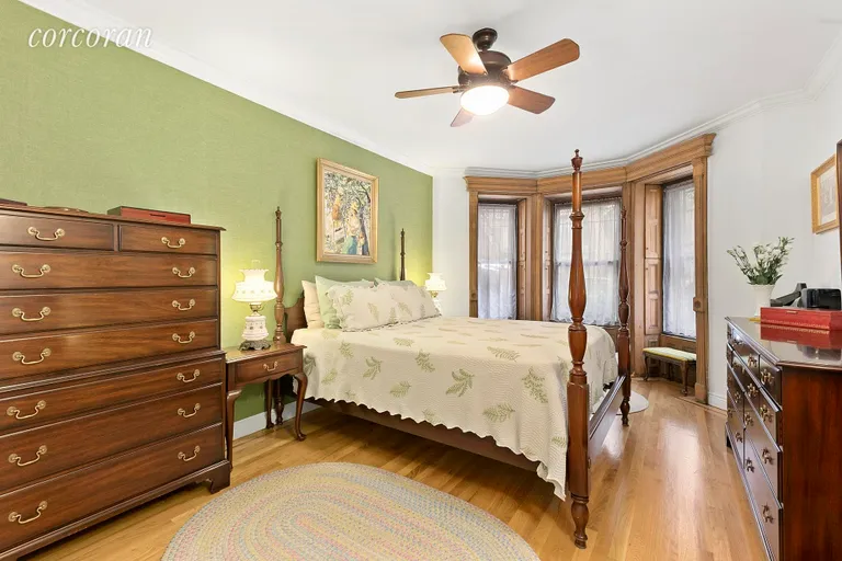 New York City Real Estate | View 932 President Street, 1A | Serene bedroom with a double closet & triple bay | View 5