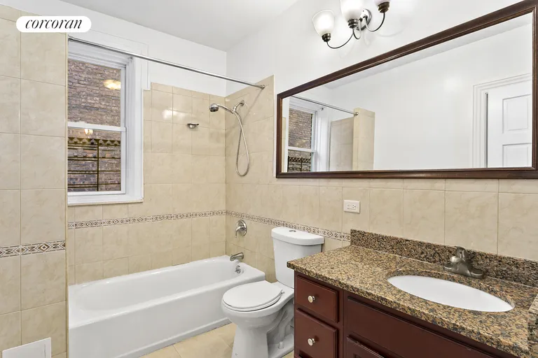 New York City Real Estate | View 309 Clinton Avenue, 2 | Master Bathroom | View 5