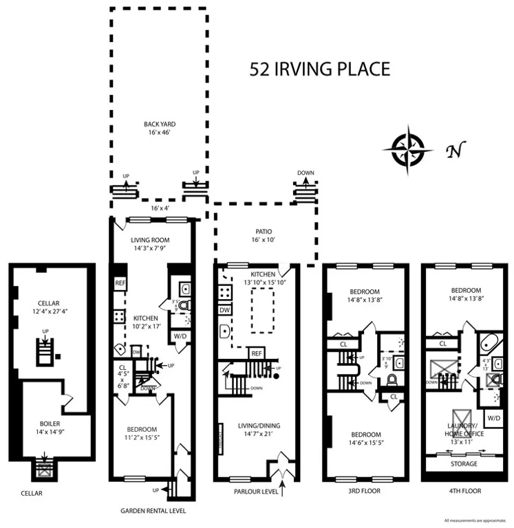 52 Irving Place | floorplan | View 15