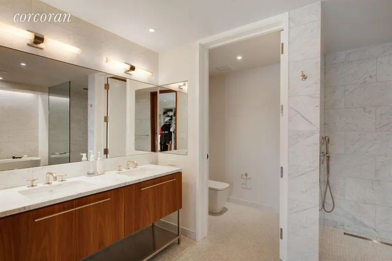 New York City Real Estate | View 90 Furman Street, N1001 | Master Bathroom | View 30