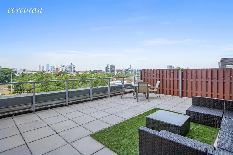 New York City Real Estate | View 50 Bayard Street, 4F | Private Roof Terrace | View 6