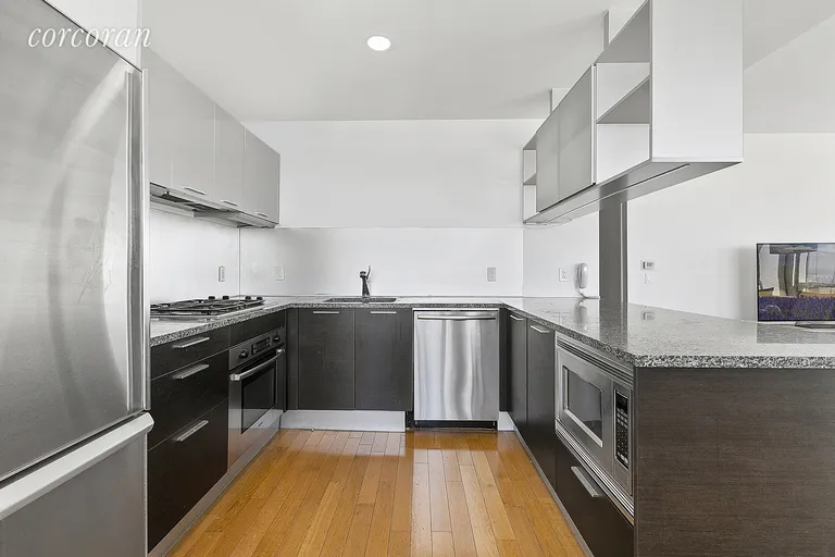 New York City Real Estate | View 350 West 42Nd Street, 54B | Eat-in Kitchen | View 2