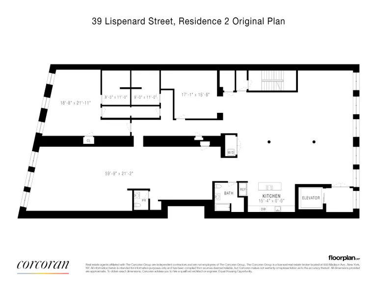 39 Lispenard Street, 2FL | floorplan | View 10
