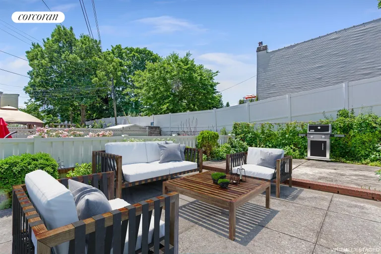 New York City Real Estate | View 630 20th Street | Back Yard | View 7