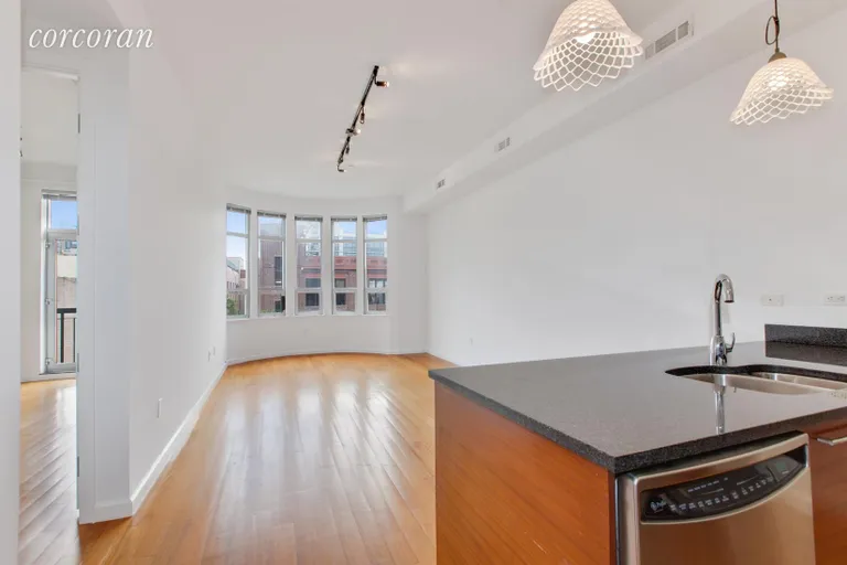 New York City Real Estate | View 78 Roebling Street, 3A | Living Room | View 4