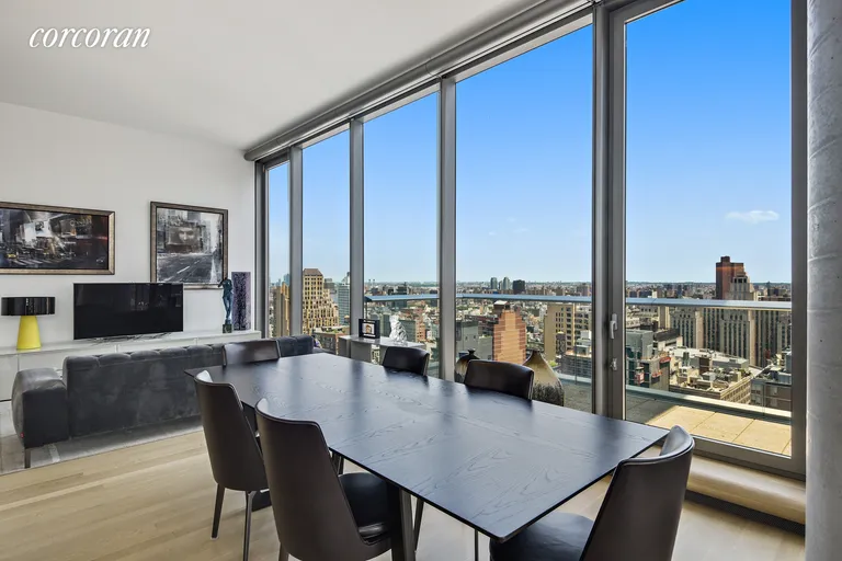 New York City Real Estate | View 56 Leonard Street, 28B EAST | Dining with a View! | View 2