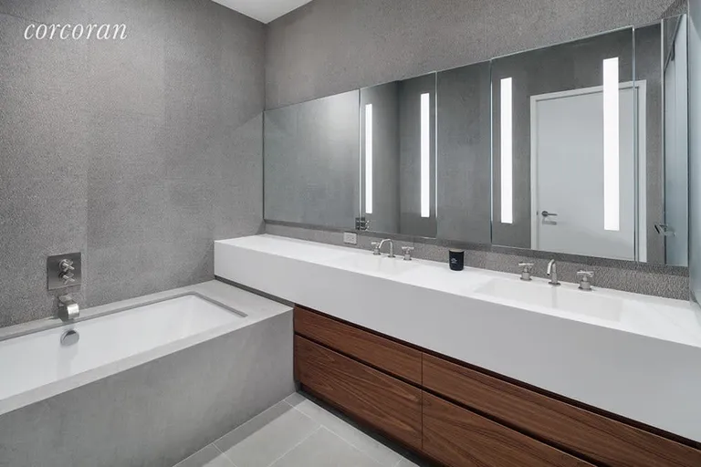 New York City Real Estate | View 360 East 89th Street, 27A | Master Bathroom | View 5