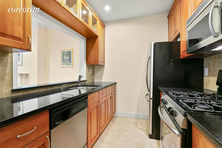 New York City Real Estate | View 561 5th Street, 3 | Galley kitchen with full-sized appliances | View 4