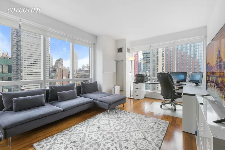New York City Real Estate | View 350 West 42Nd Street, 21K | 1 Bed, 1 Bath | View 1