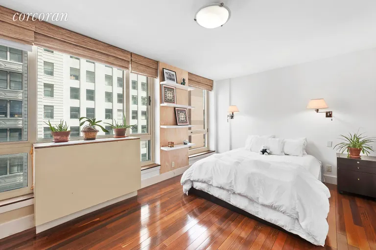 New York City Real Estate | View 1 Irving Place, V8J | King Size Bedroom with entire wall of closets  | View 2