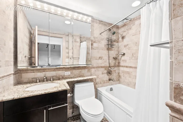 New York City Real Estate | View 1 Irving Place, V8J | Newly renovated with tub and shower  | View 4