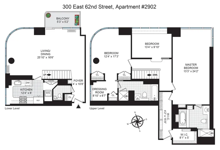 300 East 62Nd Street, 2902 | floorplan | View 7