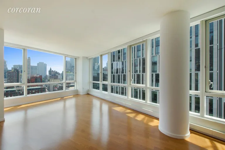 New York City Real Estate | View 200 Chambers Street, 16G | 2 Beds, 2 Baths | View 1