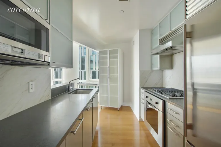 New York City Real Estate | View 200 Chambers Street, 16G | Kitchen | View 2