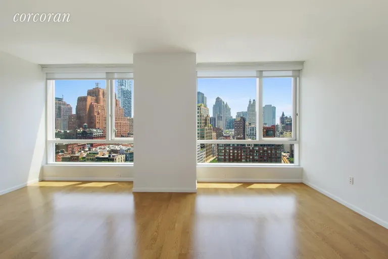 New York City Real Estate | View 200 Chambers Street, 16G | Master Bedroom | View 3