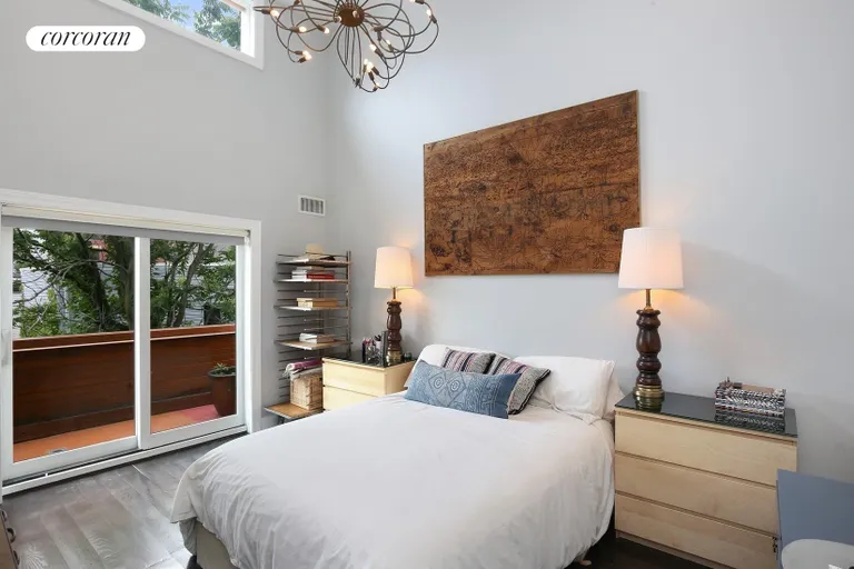 New York City Real Estate | View 71 Dikeman Street | Master Bedroom with Vaulted Ceilings | View 6