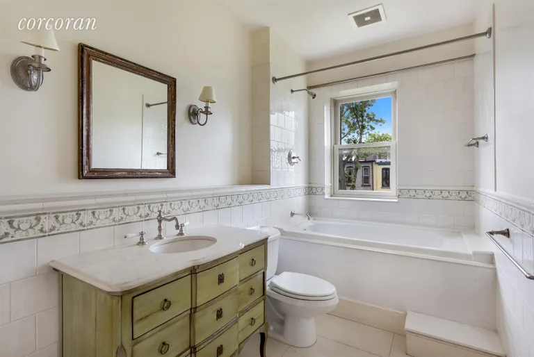 New York City Real Estate | View 350 1st Street | Second full bathroom with radiant heating | View 12