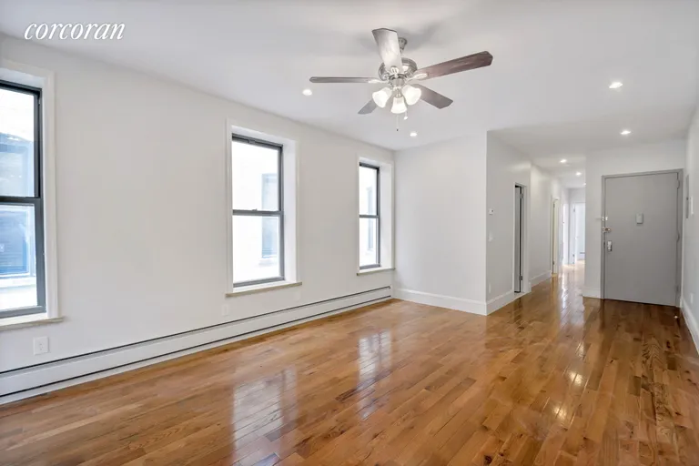 New York City Real Estate | View 61-31 Madison Street, 3R | living room leading to bed rooms | View 3