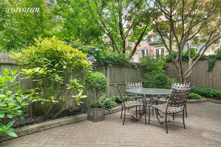 New York City Real Estate | View 131 West 94th Street | Beautiful variety of trees and seasonal plantings | View 10