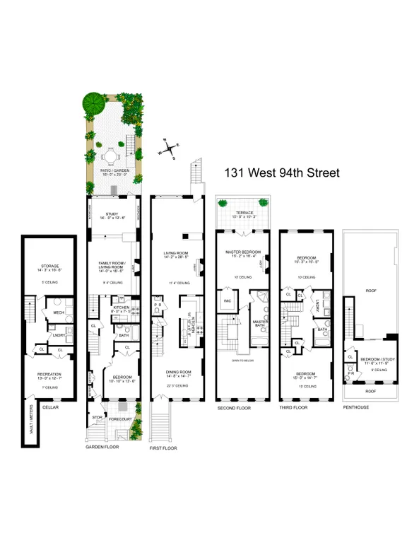 131 West 94th Street | floorplan | View 12