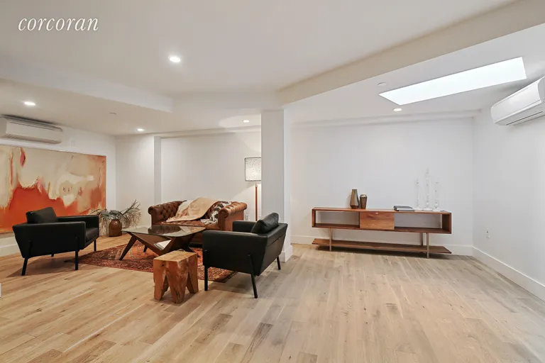 New York City Real Estate | View 730 Bergen Street, 1 | Finished Basement with Skylight  | View 6