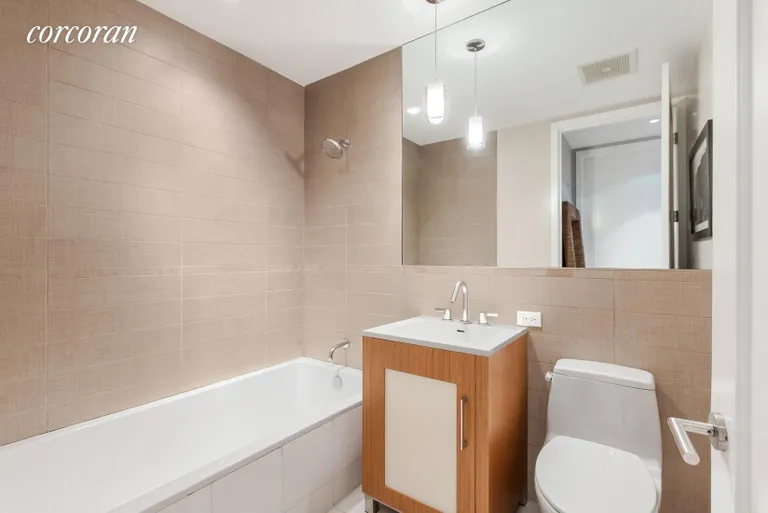 New York City Real Estate | View 125 North 10th Street, SGB | second bathroom with Deep soaking tub | View 7