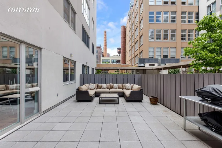 New York City Real Estate | View 125 North 10th Street, SGB | almost 700 sf of private outdoor space | View 8