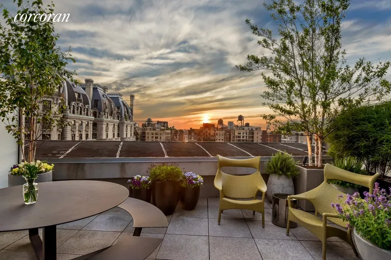 New York City Real Estate | View 201 West 74th Street, 16HJK | Private Outdoor Deck | View 18