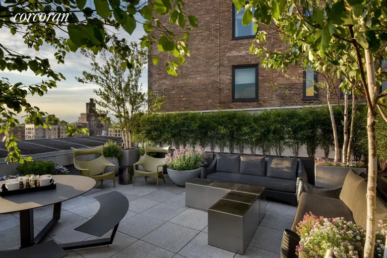 New York City Real Estate | View 201 West 74th Street, 16HJK | Private Outdoor Deck | View 15