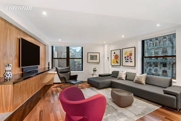 New York City Real Estate | View 201 West 74th Street, 16HJK | Living Room | View 20