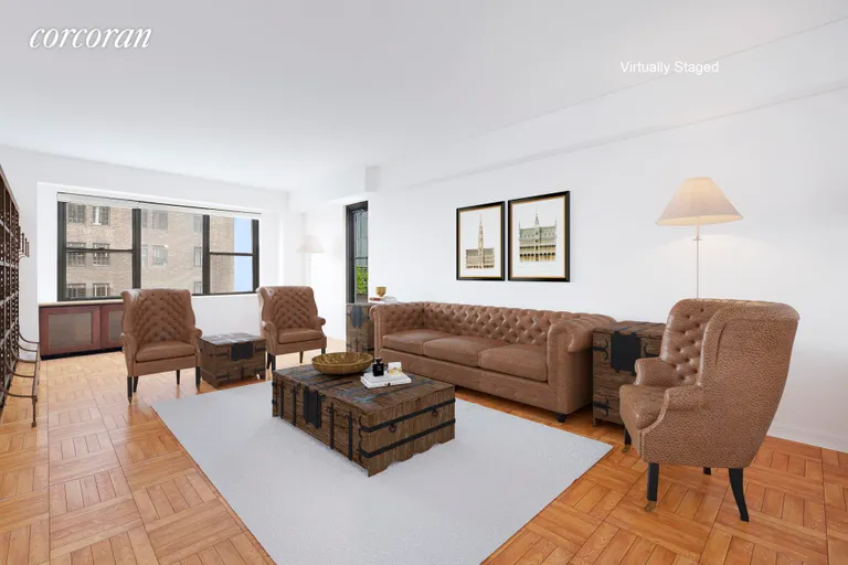 New York City Real Estate | View 2 Tudor City Place, 12AS | 1.5 Beds, 1 Bath | View 1