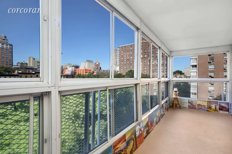 New York City Real Estate | View 80 La Salle Street, 11G | Deck | View 2