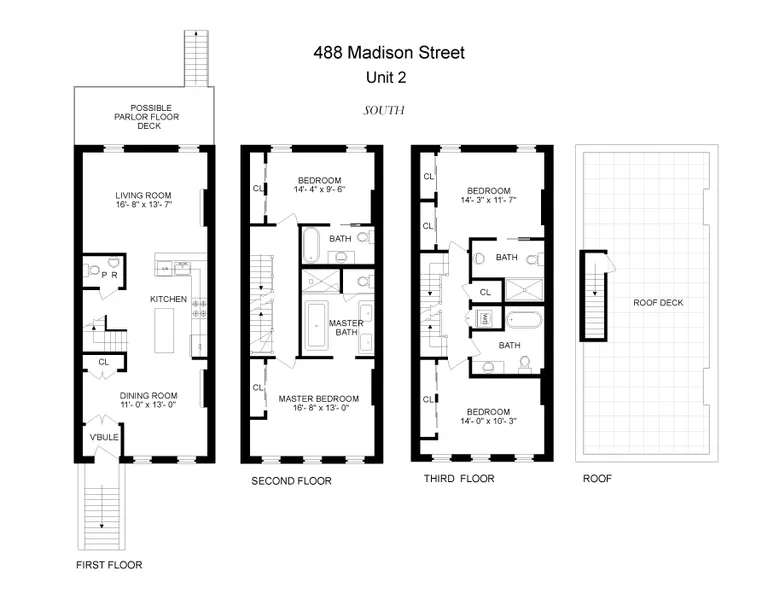 488 Madison Street, 2 | floorplan | View 13